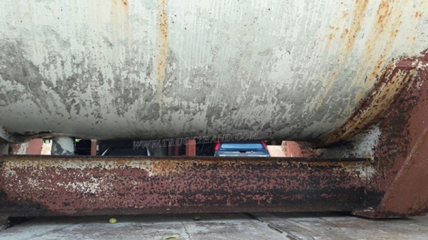 ถังน้ำ ขนาดบรรจุ 10,000 ลิตร ถังยาว 4.90 เมตร