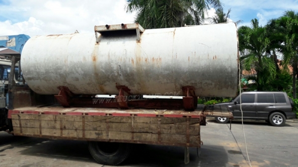 ถังน้ำ ขนาดบรรจุ 10,000 ลิตร ถังยาว 4.90 เมตร