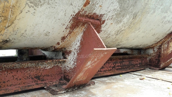 ถังน้ำ ขนาดบรรจุ 10,000 ลิตร ถังยาว 4.90 เมตร