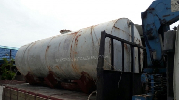 ถังน้ำ ขนาดบรรจุ 10,000 ลิตร ถังยาว 4.90 เมตร