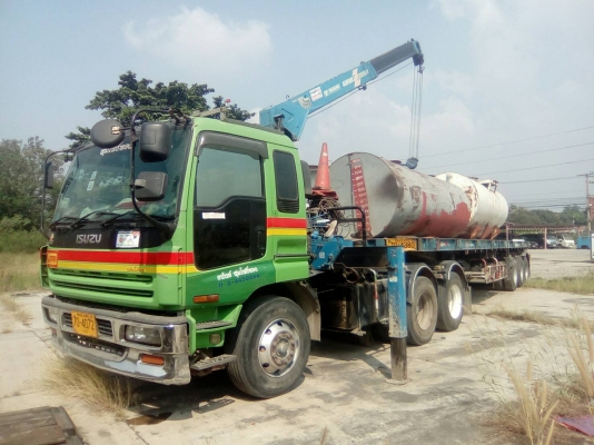 ถังน้ำ ขนาดบรรจุ 10,000 ลิตร ถังยาว 4.90 เมตร