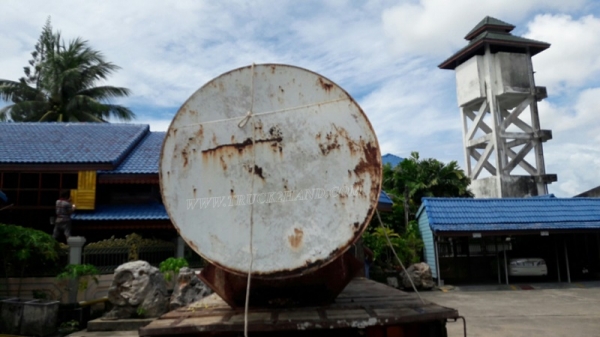ถังน้ำ ขนาดบรรจุ 10,000 ลิตร ถังยาว 4.90 เมตร