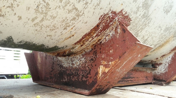 ถังน้ำ ขนาดบรรจุ 10,000 ลิตร ถังยาว 4.90 เมตร