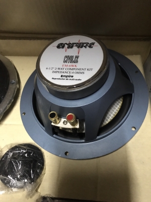 ลำโพง 2 ทาง empire 6.5 ของใหม่เก่าเก็บ