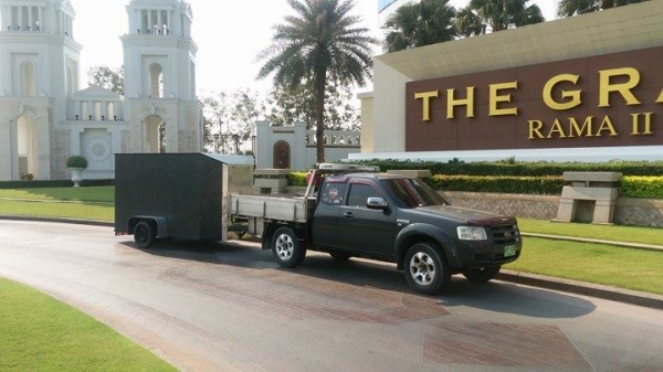 ขายพ่วงตู้ บรรทุกรถมอไซค์โดยเฉพาะครับ ขนาดตู้ กว้าง1.60เมตร ยาว 3เมตร สูง1.80เมตร