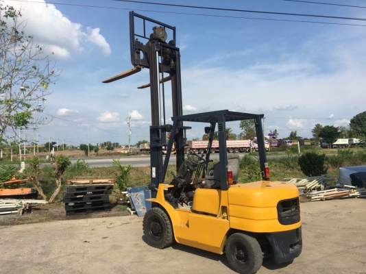 โฟล์คลิฟท์ Mitsubishi FG25D F17B รุ่นใหม่ สภาพสวยๆ เครื่อง+ช่วงล่างสมบูรณ์