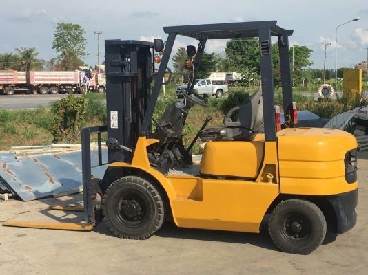 โฟล์คลิฟท์ Mitsubishi FG25D F17B รุ่นใหม่ สภาพสวยๆ เครื่อง+ช่วงล่างสมบูรณ์