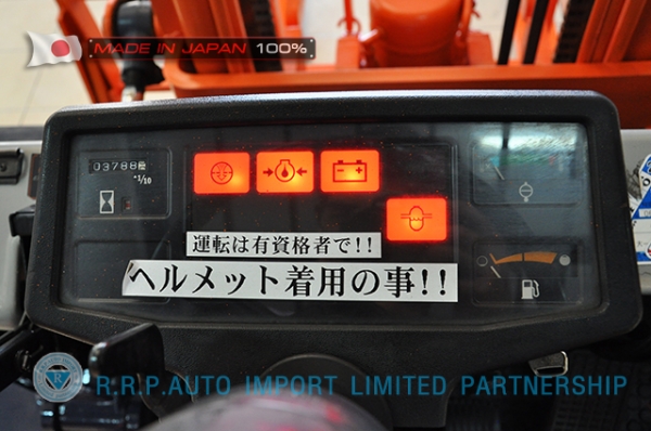 ขายรถโฟล์คลิฟท์มือสอง TOYOTA รุ่น 5FD25-62760 นำเข้าจากประเทศญี่ปุ่น 100\% ไม่เคยใช้งานในไทย