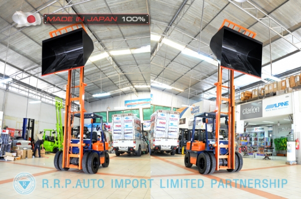 ขายรถโฟล์คลิฟท์มือสอง TOYOTA รุ่น 5FD25-62760 นำเข้าจากประเทศญี่ปุ่น 100\% ไม่เคยใช้งานในไทย