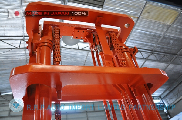 ขายรถโฟล์คลิฟท์มือสอง TOYOTA รุ่น 5FD35-15473 นำเข้าจากประเทศญี่ปุ่น 100\% ไม่เคยใช้งานในไทย