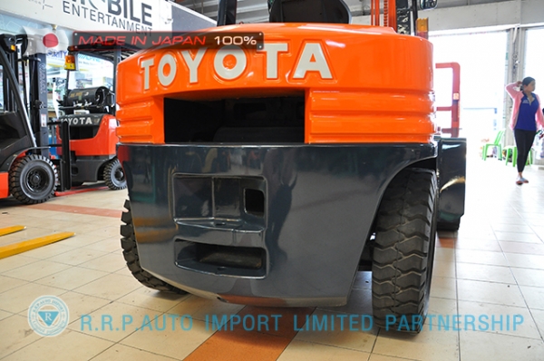 ขายรถโฟล์คลิฟท์มือสอง TOYOTA รุ่น 5FD35-15473 นำเข้าจากประเทศญี่ปุ่น 100\% ไม่เคยใช้งานในไทย