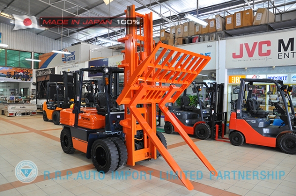 ขายรถโฟล์คลิฟท์มือสอง TOYOTA รุ่น 5FD35-15473 นำเข้าจากประเทศญี่ปุ่น 100\% ไม่เคยใช้งานในไทย