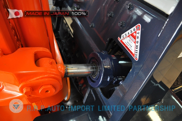 ขายรถโฟล์คลิฟท์มือสอง TOYOTA รุ่น 5FD35-15473 นำเข้าจากประเทศญี่ปุ่น 100\% ไม่เคยใช้งานในไทย