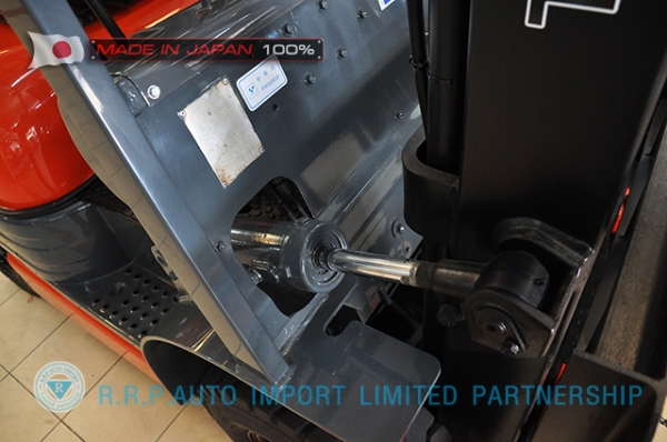 ขายรถโฟล์คลิฟท์มือสอง TOYOTA รุ่น 6FG18-12529 นำเข้าจากประเทศญี่ปุ่น 100\% ไม่เคยใช้งานในไทย