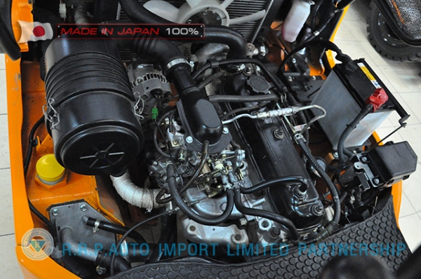 ขายรถโฟล์คลิฟท์มือสอง TOYOTA รุ่น 7FG20-21270 นำเข้าจากประเทศญี่ปุ่น 100\% ไม่เคยใช้งานในไทย