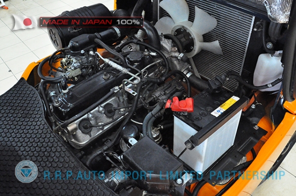 ขายรถโฟล์คลิฟท์มือสอง TOYOTA รุ่น 7FG20-21270 นำเข้าจากประเทศญี่ปุ่น 100\% ไม่เคยใช้งานในไทย