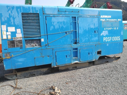 #เครื่องปั๊มลม 10.5bar - PDSF1300S 475hp ปั๊มลม มือสอง ญี่ปุ่น สนใจสั่งนำเข้า ติดต่อ OEK 098-5625920
