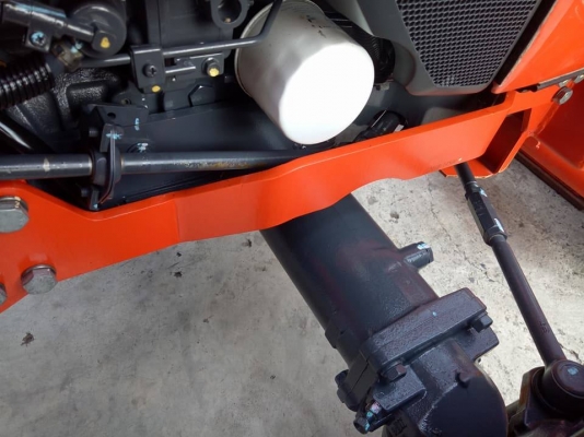 คูโบต้า L3608SP 4 WD  พร้อมใบมีดตราช้าง ตัดหญ้าใหม่ สีเดิมๆ 100 เปอร์เซ็น