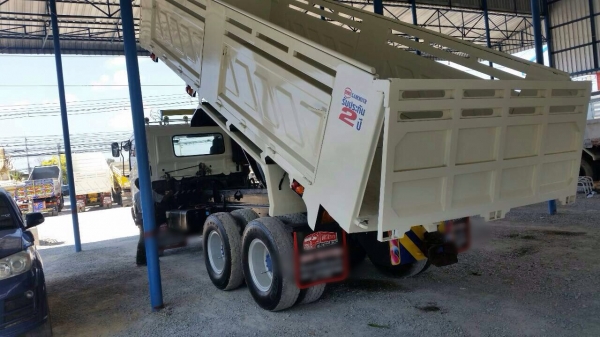 ขายสิบล้อดัมพ์ Hino mega FM1J เครื่อง 220 แรง ปี 47 มีระบบลากพ่วง ทะเบียนพร้อม