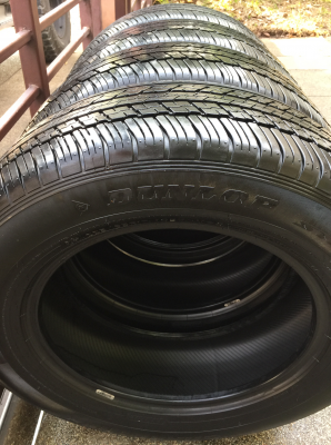 ยาง Dunlop 225 65 17 ปี15 ดอกเต็ม ใช้ยาว ราคาไม่แพง