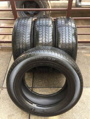 ยาง Dunlop 225 65 17 ปี15 ดอกเต็ม ใช้ยาว ราคาไม่แพง