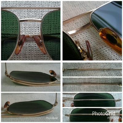 แว่นตาโกลด์ฟิลด์ฝรั่งเศส ยุค 1940s  ราคานักศึกษา!  Vintage MOREL handmade  in France  14 K  บิ๊กไซซ์ !