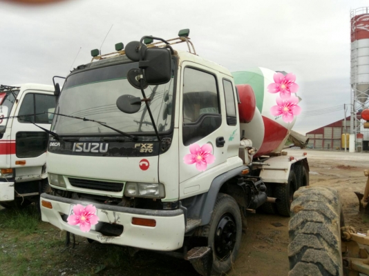 ขายรถบรรทุก 10 ล้อโม่ปูน ISUZU DECA 270 แรงม้า ราคา 1200000