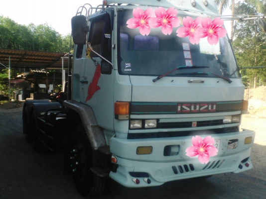 ขายรถบรรทุก 10 ล้อหัวลาก ISUZU ROCKY 240 แรงม้านางฟ้าแท้ ราคา 600000