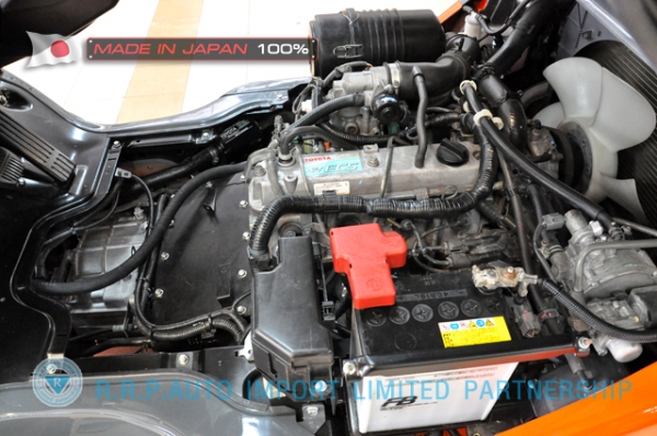 ขายรถโฟล์คลิฟท์มือสอง TOYOTA รุ่น 8FGL15-35897 นำเข้าจากประเทศญี่ปุ่น 100\% ไม่เคยใช้งานในไทย