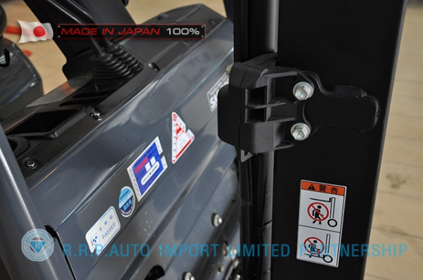 ขายรถโฟล์คลิฟท์มือสอง TOYOTA รุ่น 8FG15-13266 นำเข้าจากประเทศญี่ปุ่น 100\% ไม่เคยใช้งานในไทย