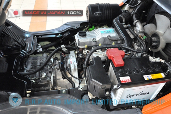 ขายรถโฟล์คลิฟท์มือสอง TOYOTA รุ่น 8FD15-33144 นำเข้าจากประเทศญี่ปุ่น 100\% ไม่เคยใช้งานในไทย