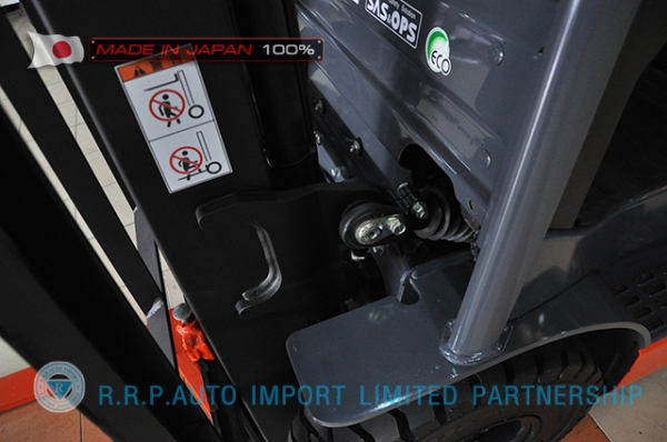 ขายรถโฟล์คลิฟท์มือสอง TOYOTA รุ่น 8FD15-33144 นำเข้าจากประเทศญี่ปุ่น 100\% ไม่เคยใช้งานในไทย