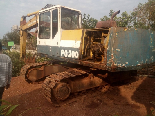 ขายรถขุดแบ็คโฮKOMATSU PC 200-5 เครื่อง 6BD เทอร์โบ เอกสารชื้อขาย 370,000บ. สนใจ 0835601591 หรือ 0903494058 ขายรถขุดแบ็คโฮKOMATSU PC 200-5 เครื่อง 6BD เทอร์โบ เอกสารชื้อขาย 370,000บ. สนใจ 0835601591 หรือ 0903494058