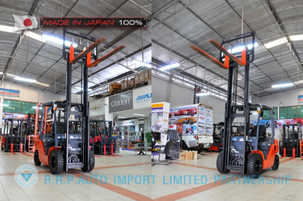 ขายรถโฟล์คลิฟท์มือสอง TOYOTA รุ่น 8FD20-14873 นำเข้าจากประเทศญี่ปุ่น 100\% ไม่เคยใช้งานในไทย