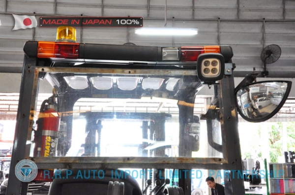 ขายรถโฟล์คลิฟท์มือสอง TOYOTA รุ่น 8FG25-11353 นำเข้าจากประเทศญี่ปุ่น 100\% ไม่เคยใช้งานในไทย