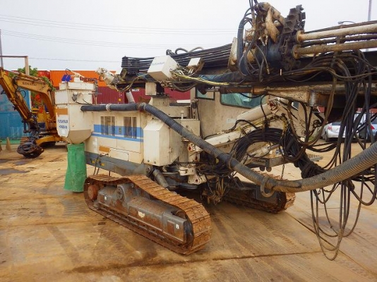 ถึงไทยแล้วครับ Furukawa HCR1000-DS ปี 2005 นำเข้าจากญี่ปุ่น เครื่อง CAT 3126B