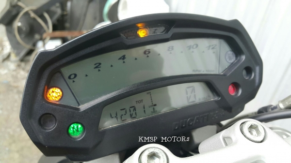 DUCATI796 2014 ดาวน์ 9,900 บาทจบเลย รถสภาพมือ1 วิ่งน้อยพร้อมใช้