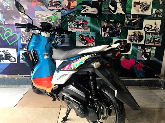 TTX  สีดำฟ้า ระบบหัวฉีด ประหยัดนํ้ามัน รุ่นนี้ไม่มีมาบ่อยแล้วรีบๆเลยครับ 28900
