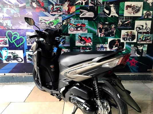 (ผ่อนได้ดาวน์ 2900) gt 125 สีนํ้าตาล สภาพสวย เครื่องยนต์125cc. 30900