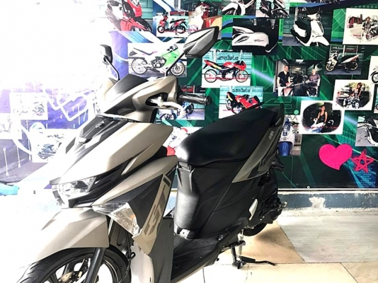 (ผ่อนได้ดาวน์ 2900) gt 125 สีนํ้าตาล สภาพสวย เครื่องยนต์125cc. 30900