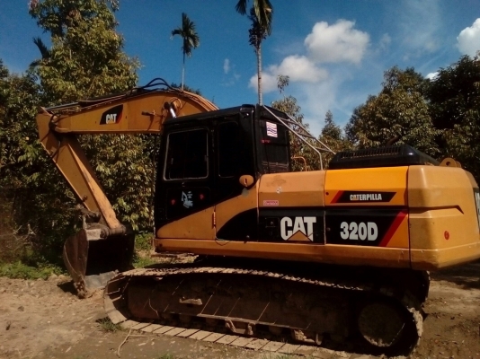 แมคโค CAT 320B มีเล่มทะเบียน