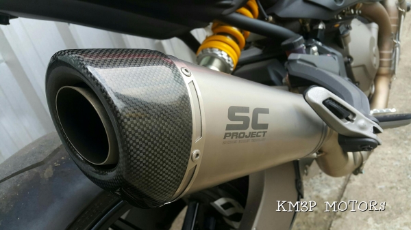 DUCATI821 2015 ดาวน์ 15,000 จบเลย ท่อSCแท้ รถสภาพมือ1ไร้ริ้วรอย