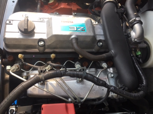 ขายรถโฟลคลิฟท์ TOYOTA  8FD25 ,เสายกสูง 5 เมตร , เครื่องยนต์ดีเซล 3Z  ,งาปรับคว่ำหงาย , ปุ้งกี๋ปากกว้าง 1.7 เมตร , รถนำเข้าแท้จากญี่ปุ่น 100\%  ( รถไม่เคยใช้งานในเมืองไทย นำเข้าจากญี่ปุ่น )