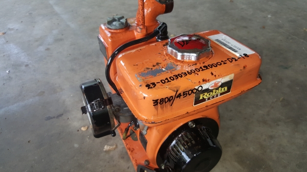 ปั้มน้ำ 1.5"&times; 1.5" นิ้ว 2.5 แรง 2 จังหวะ ราคา 3500 บาท สอบถามต่อรองได้ ขายได้ขาย