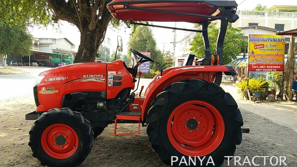 รถเข้าใหม่#ปัญญาแทรคเตอร์..จัดมาให้ครับ ด่วน!! 345,000 บาท. คูโบต้าL3608SP ผานตราช้างDH226 เฮฟวี่พลัส สีเดิมๆทั้งคัน รถไร่100\% สภาพพร้อมใช้ เล่มทะเบียนพร้อม สนใจติดต่อสอบถาม ☎087-5223883,087-9438518  Line ID: 0875223883