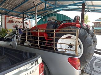 ยันร์ม่า ขนาด 28 แรง 2 เพลา พวงมาลัยเพาเวอร์ พร้อมผานไถ