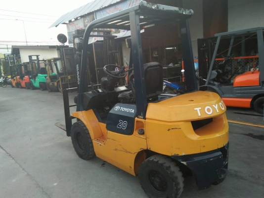 ขาย รถโฟรคลิฟท์ โตโยต้า รุ่น 7 ดีเซล 2 ตัน ขาย รถโฟรคลิฟท์ โตโยต้า รุ่น 7 ดีเซล 2 ตัน