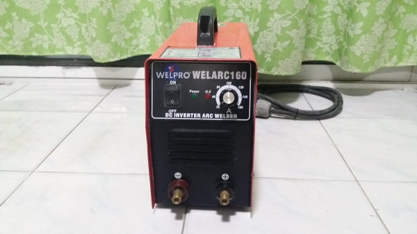 ตู้เชื่อมระบบอินเวอร์เตอร์เวลโปร ขนาด 160A สภาพดีมากครับ ครบๆพร้อมใช้ครับ ตู้เชื่อมระบบอินเวอร์เตอร์เวลโปร ขนาด 160A สภาพดีมากครับ ครบๆพร้อมใช้ครับ