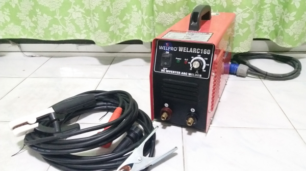 ตู้เชื่อมระบบอินเวอร์เตอร์เวลโปร ขนาด 160A สภาพดีมากครับ ครบๆพร้อมใช้ครับ