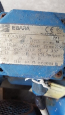 ขายปั๊มน้ำหัวใบพัดสเตนเลสมีหลายตัวราคาตัวละ 2,000-3,000 บาท